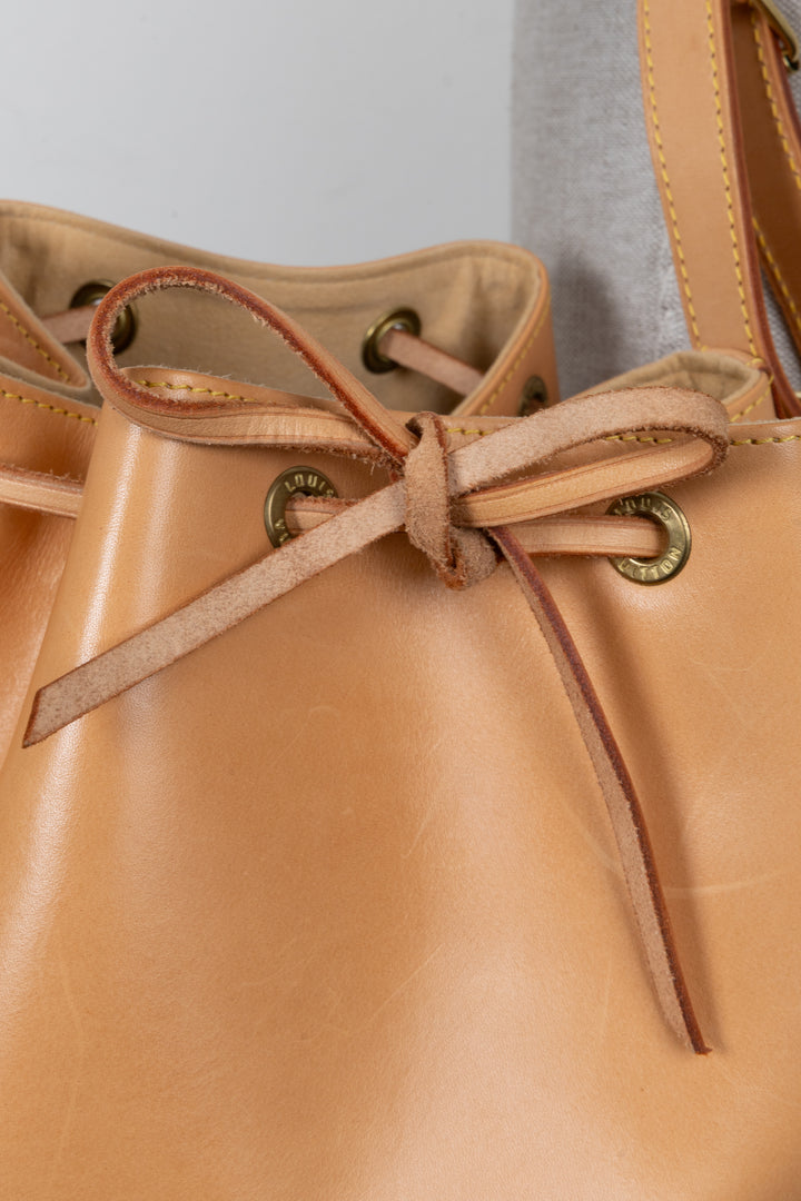 LOUIS VUITTON Petit Sac Noé Vachetta Nomade Leather