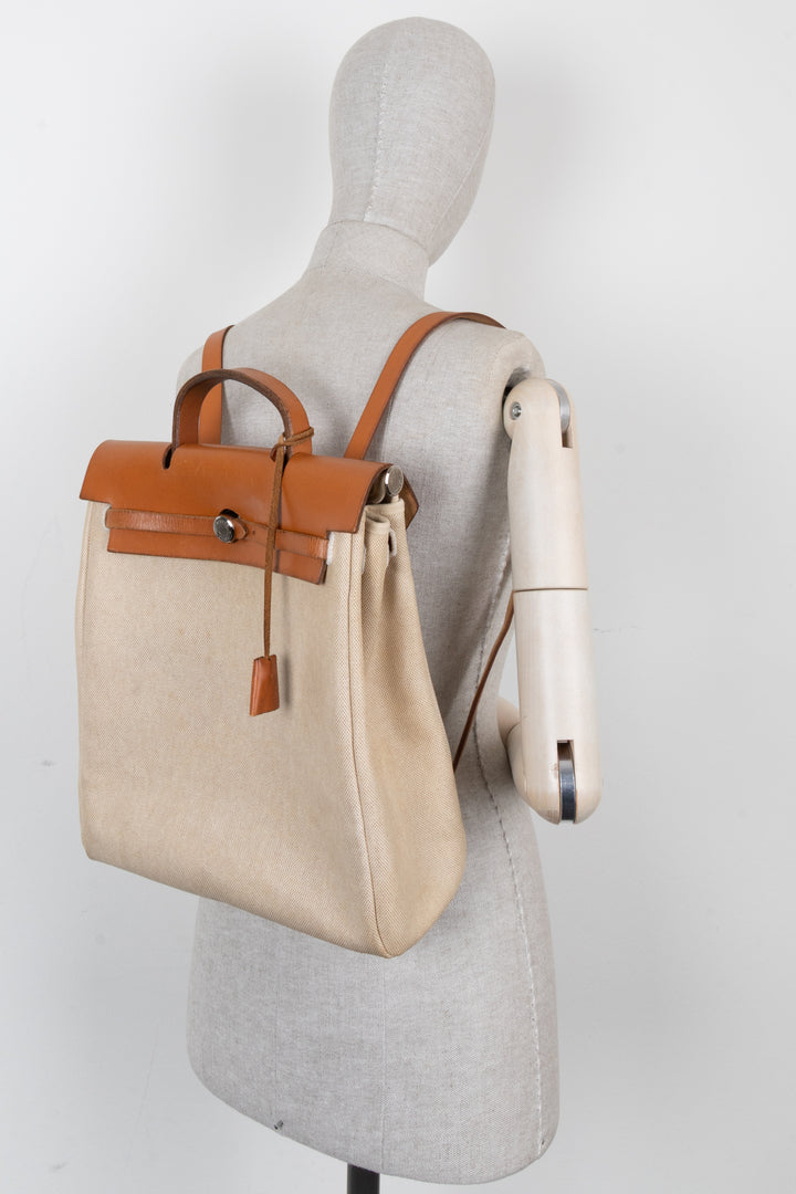 Sac à dos HERMES Herbag 28 Or
