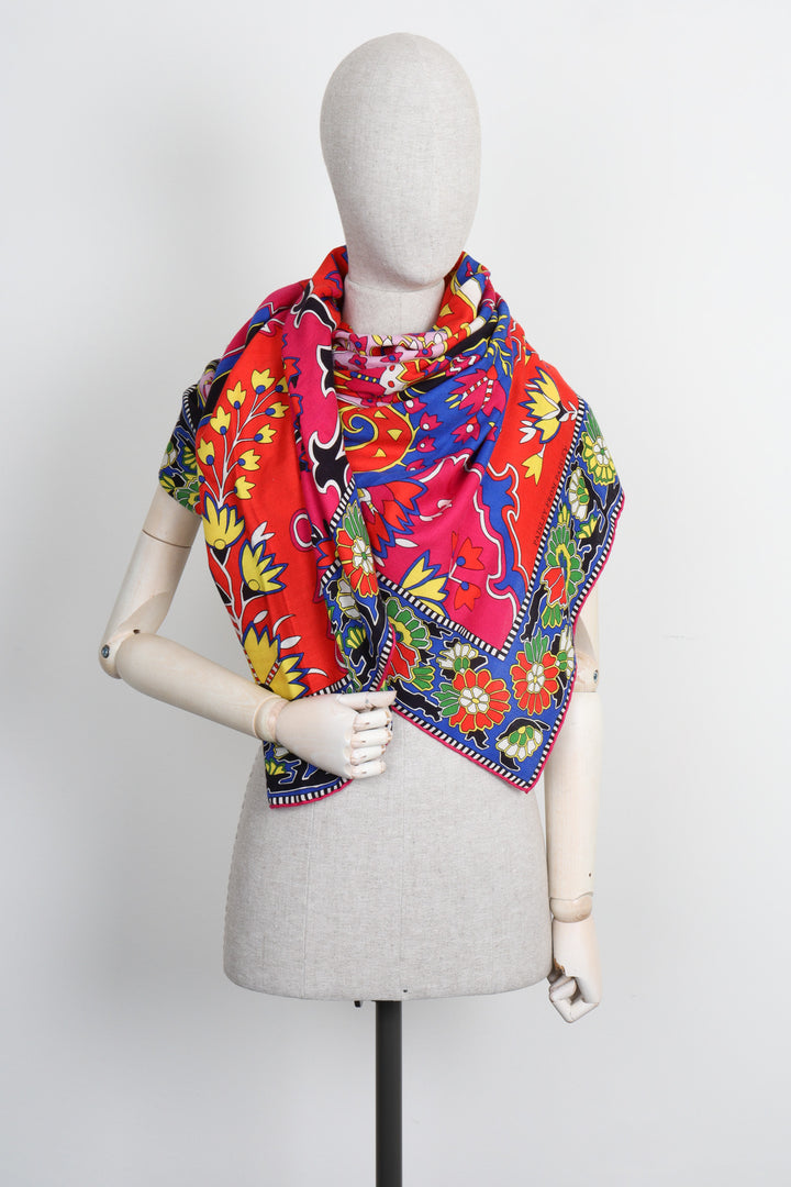 HERMÈS 140 Scarf Paisley from Paisley Cashmere Silk