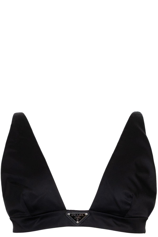 PRADA Bralette Nylon Noir