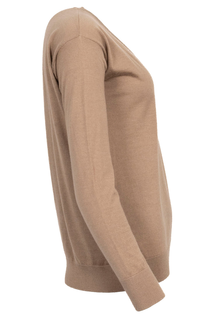 VALENTINO V-Neck Knit Brown