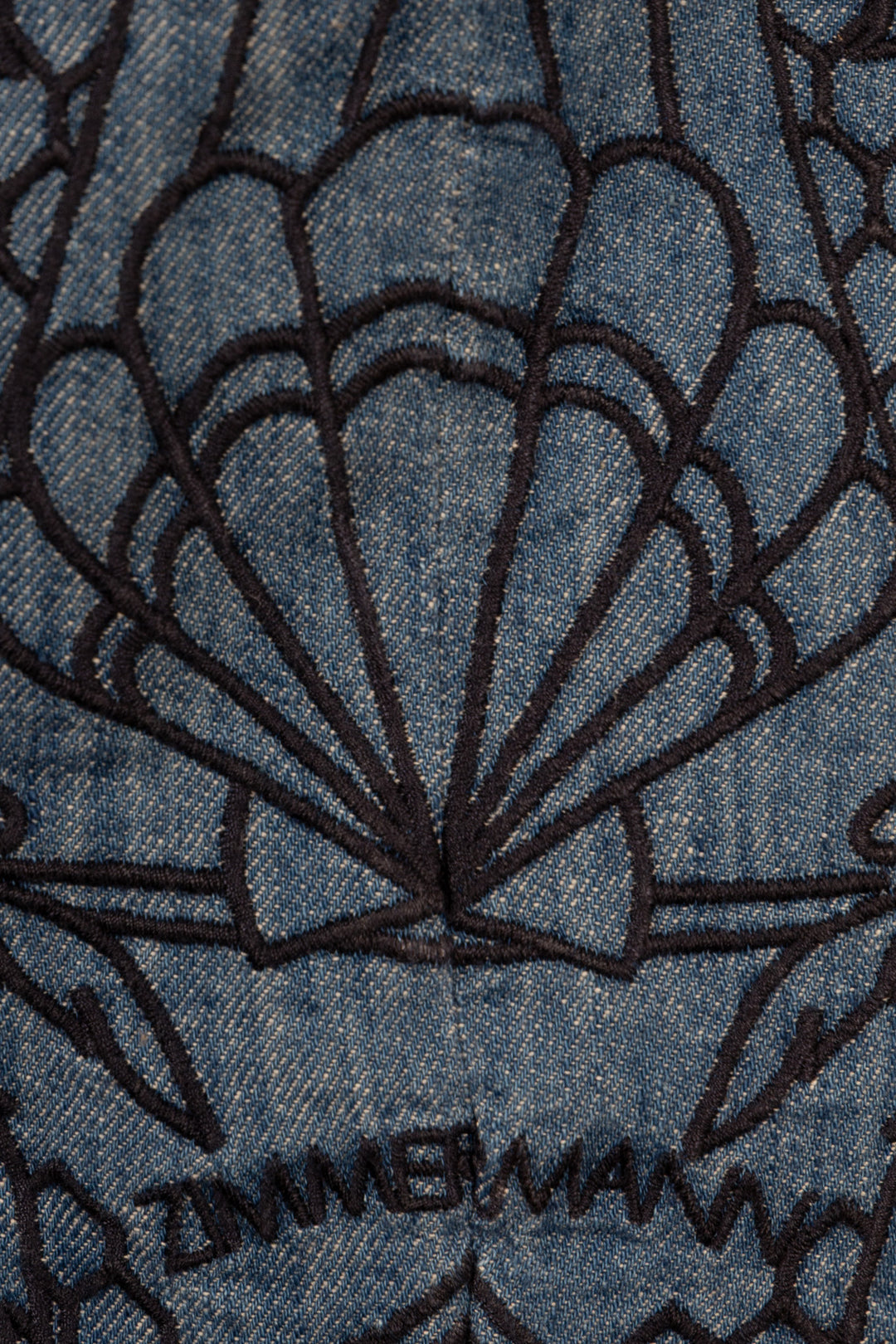 ZIMMERMANN Chemise en jean bleu