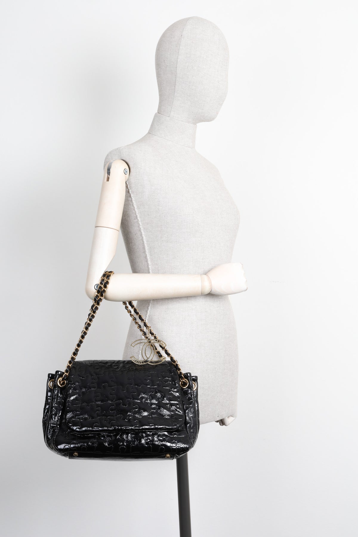 Chanel Rock & Chain Accordion Flap Bag