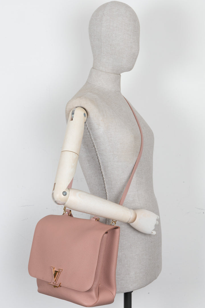 LOUIS VUITTON Volta Bag Leather Pink