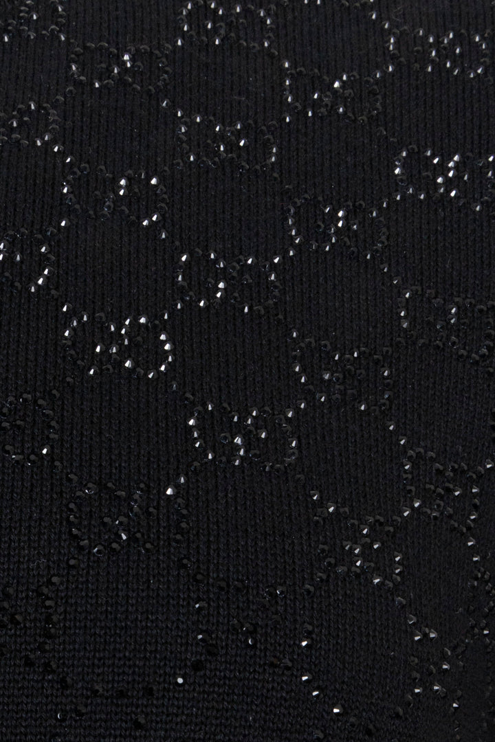 GUCCI GG Crystals Dress Black