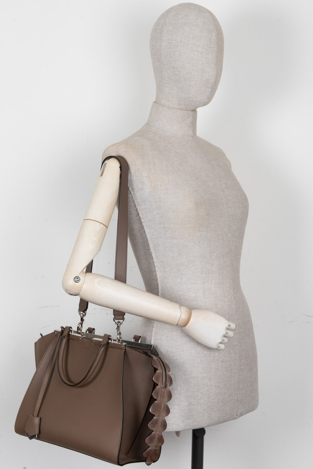 FENDI Sac à bandoulière 3Jours Taupe