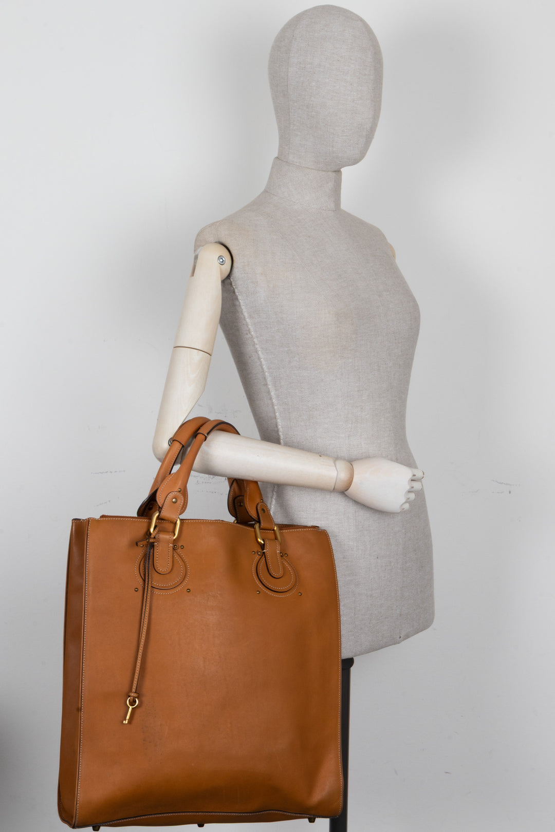 CHLOÉ Aurore Pure Paddington Tote Tan