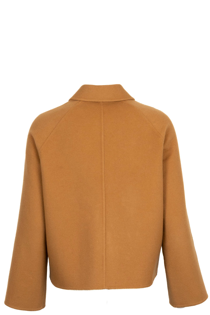 HERMÈS Paletot Veste Cachemire Chameau