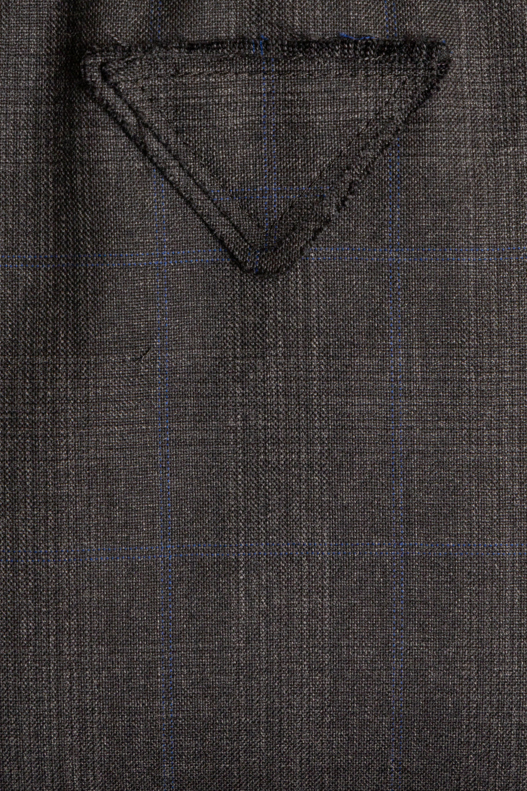 PRADA Plaid Skirt Wool Grey