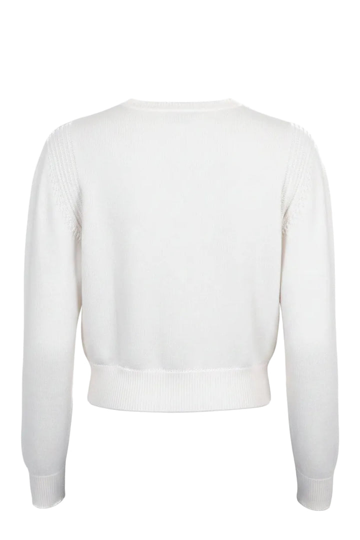 CHANEL Coco Mark Knit Ivory