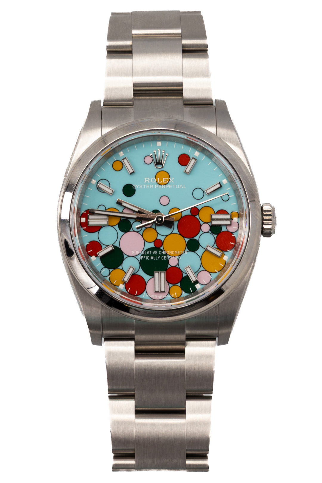 ROLEX Oyster Perpetual 36mm Celebration Dial Watch