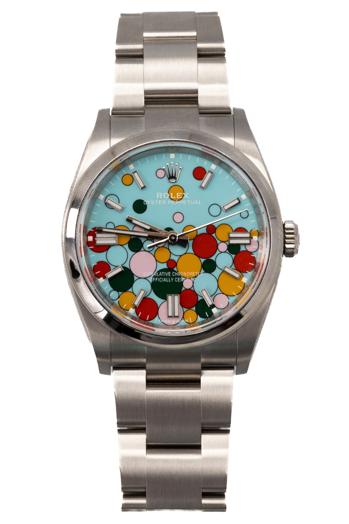 ROLEX Oyster Perpetual 36mm Celebration Dial Watch