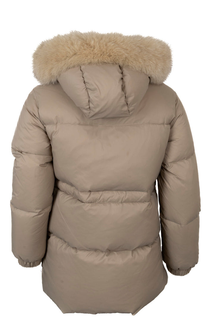 PRADA Puffer Jacket Beige