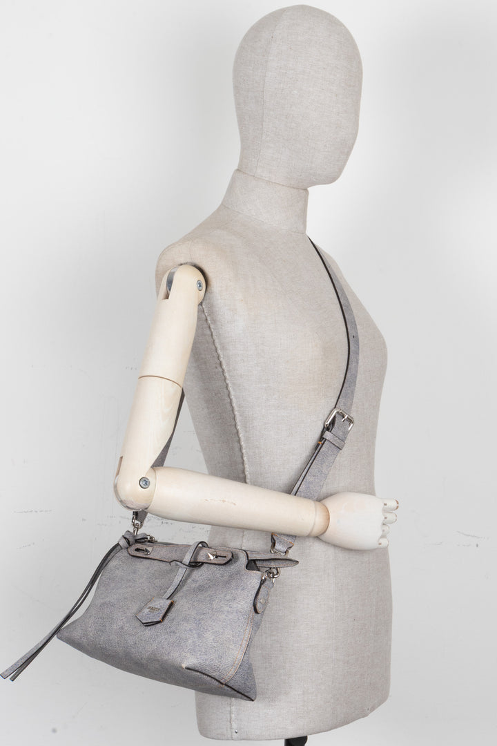 FENDI By The Way Soft Shoulder Bag Denim Look