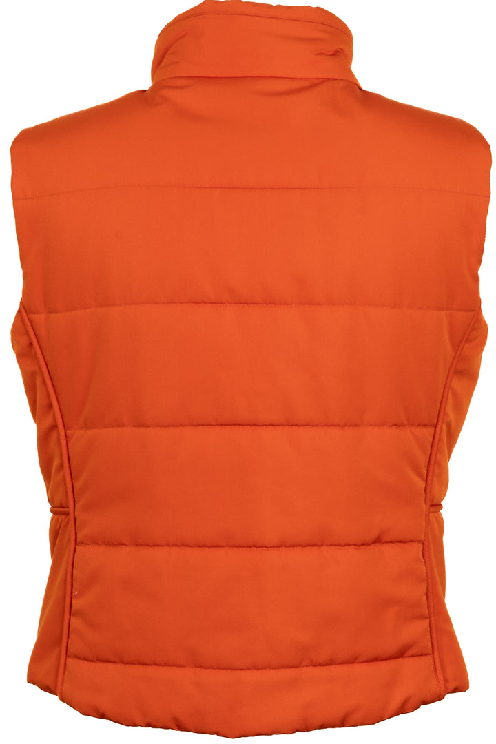 HERMÈS Doudoune sans manches orange