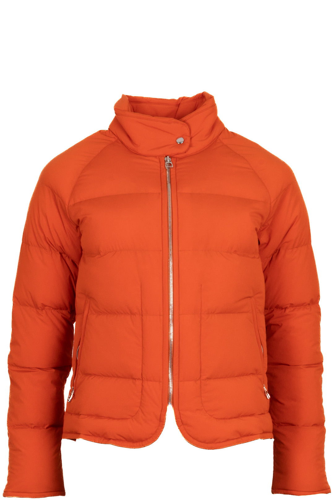 HERMÈS Doudoune extra-légère en nylon orange