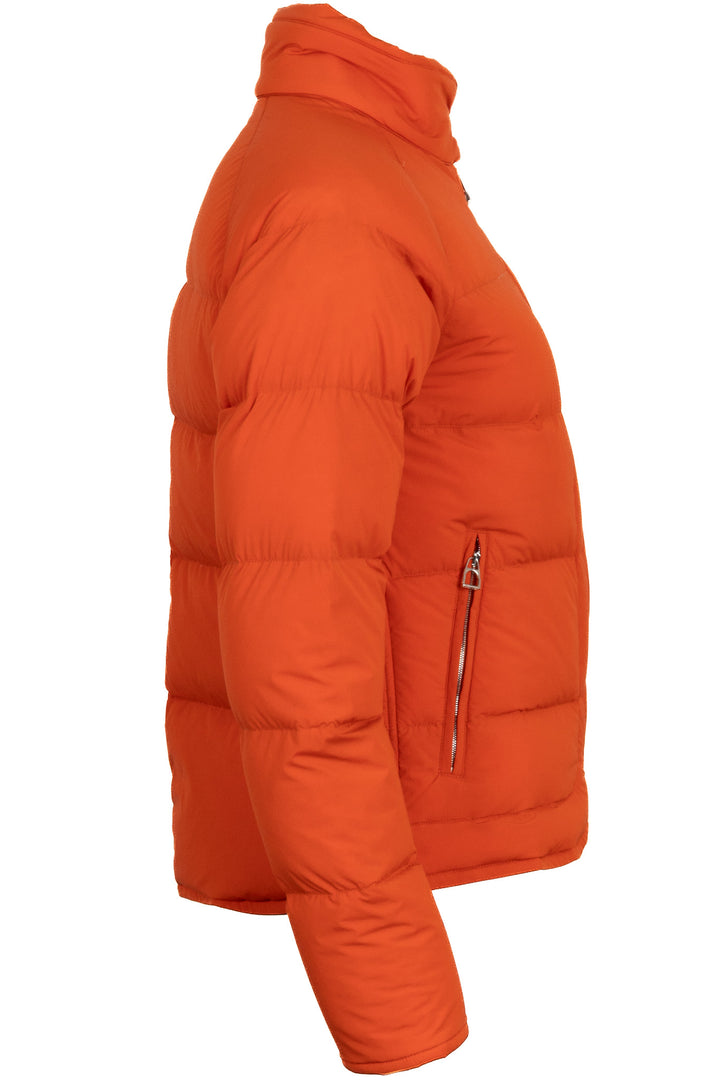HERMÈS Doudoune extra-légère en nylon orange