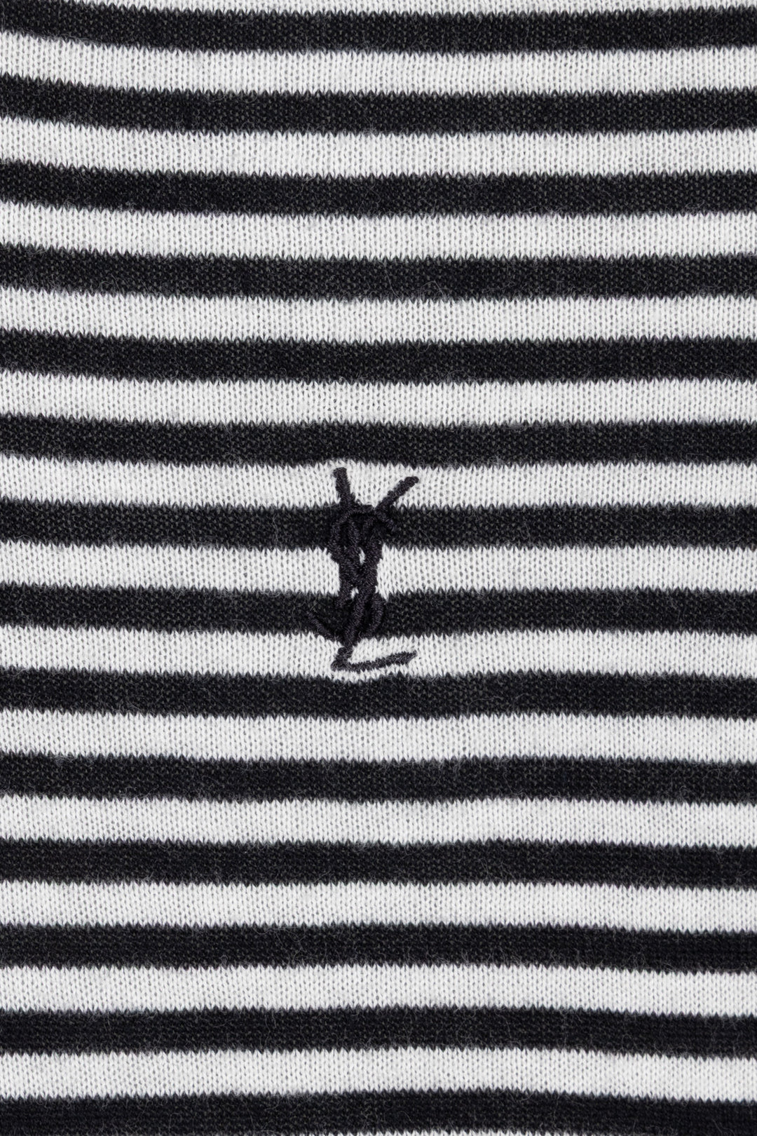 SAINT LAURENT Cassandre Tank Top Black