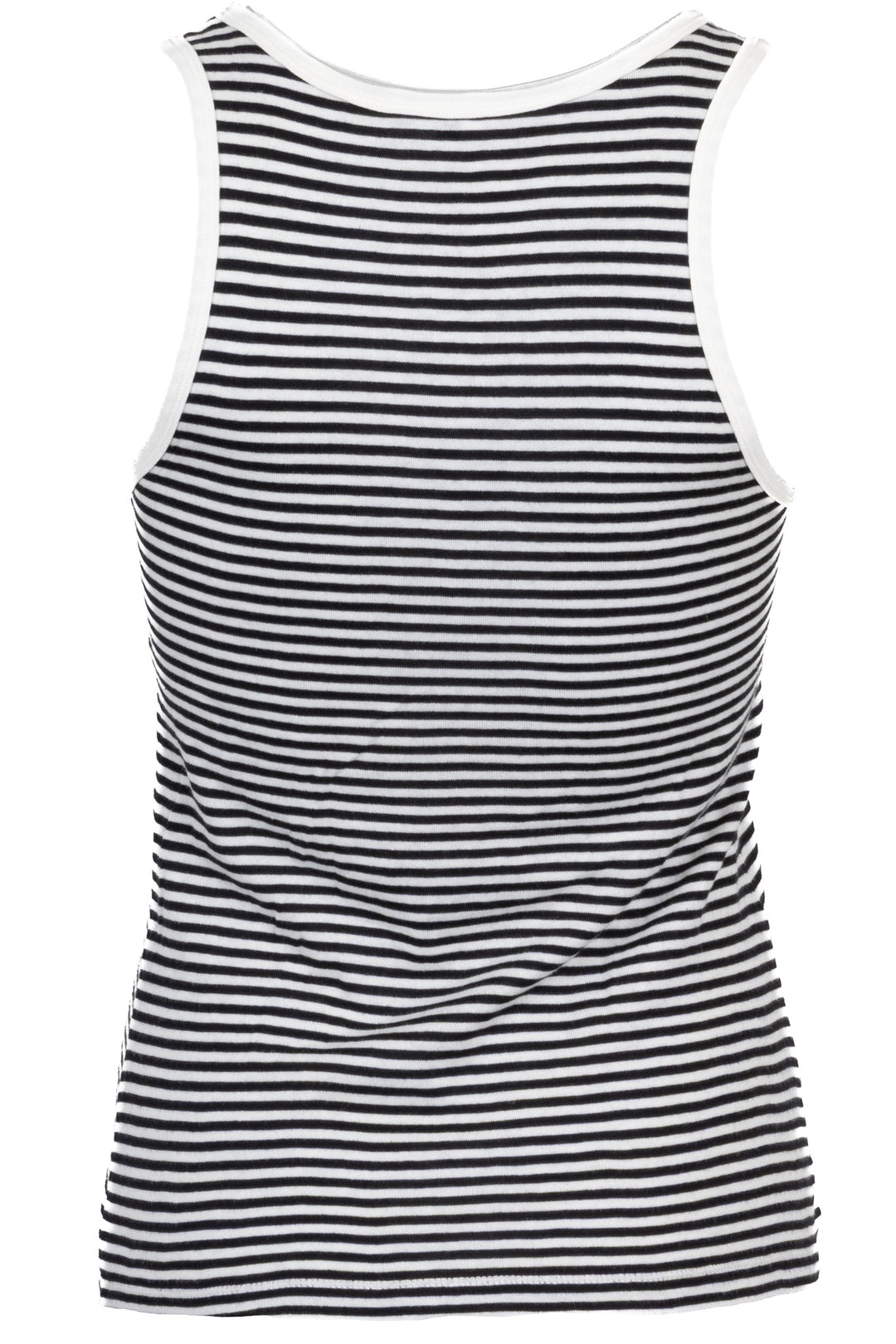 SAINT LAURENT Cassandre Tank Top Black