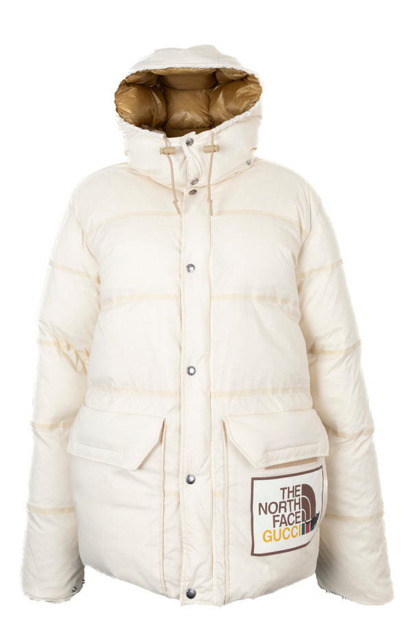 Doudoune GUCCI x The North Face Ivoire