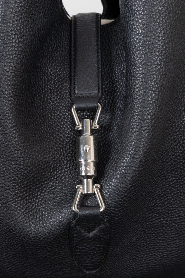 GUCCI Jackie Soft Hobo Bag Large Black