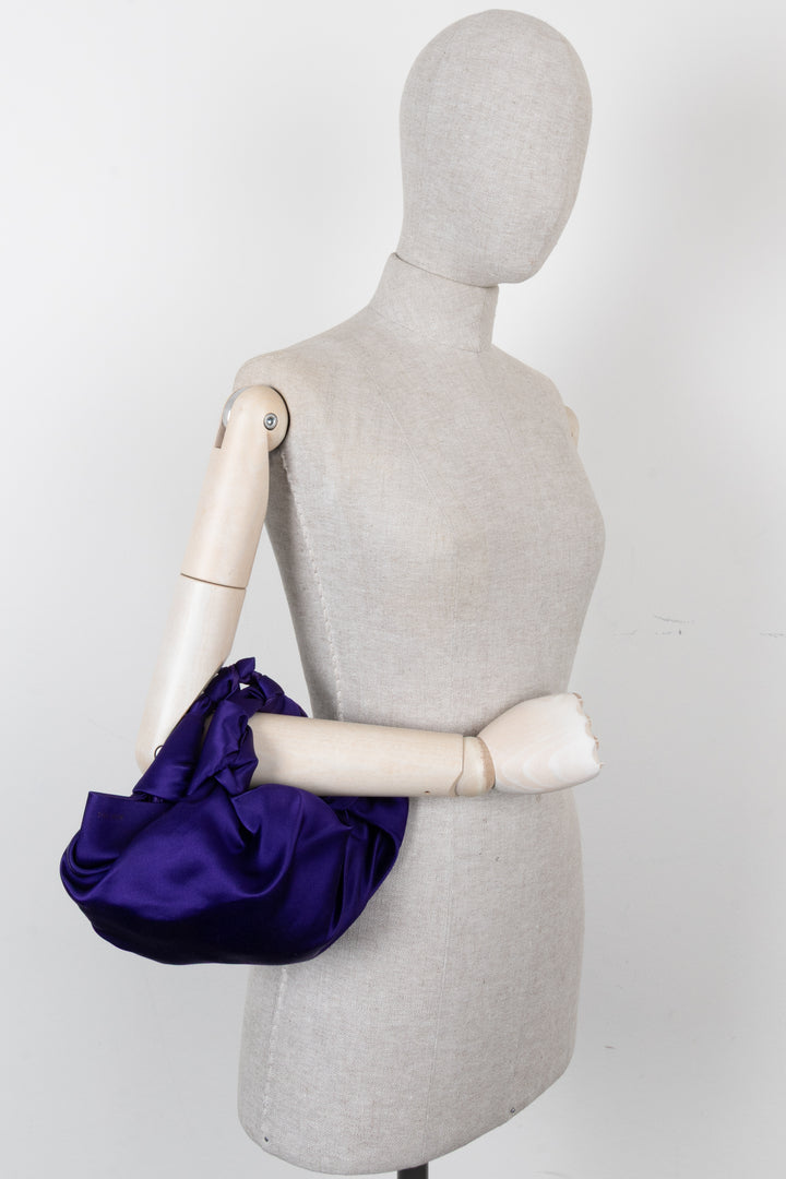 THE ROW Ascot Satin Purple