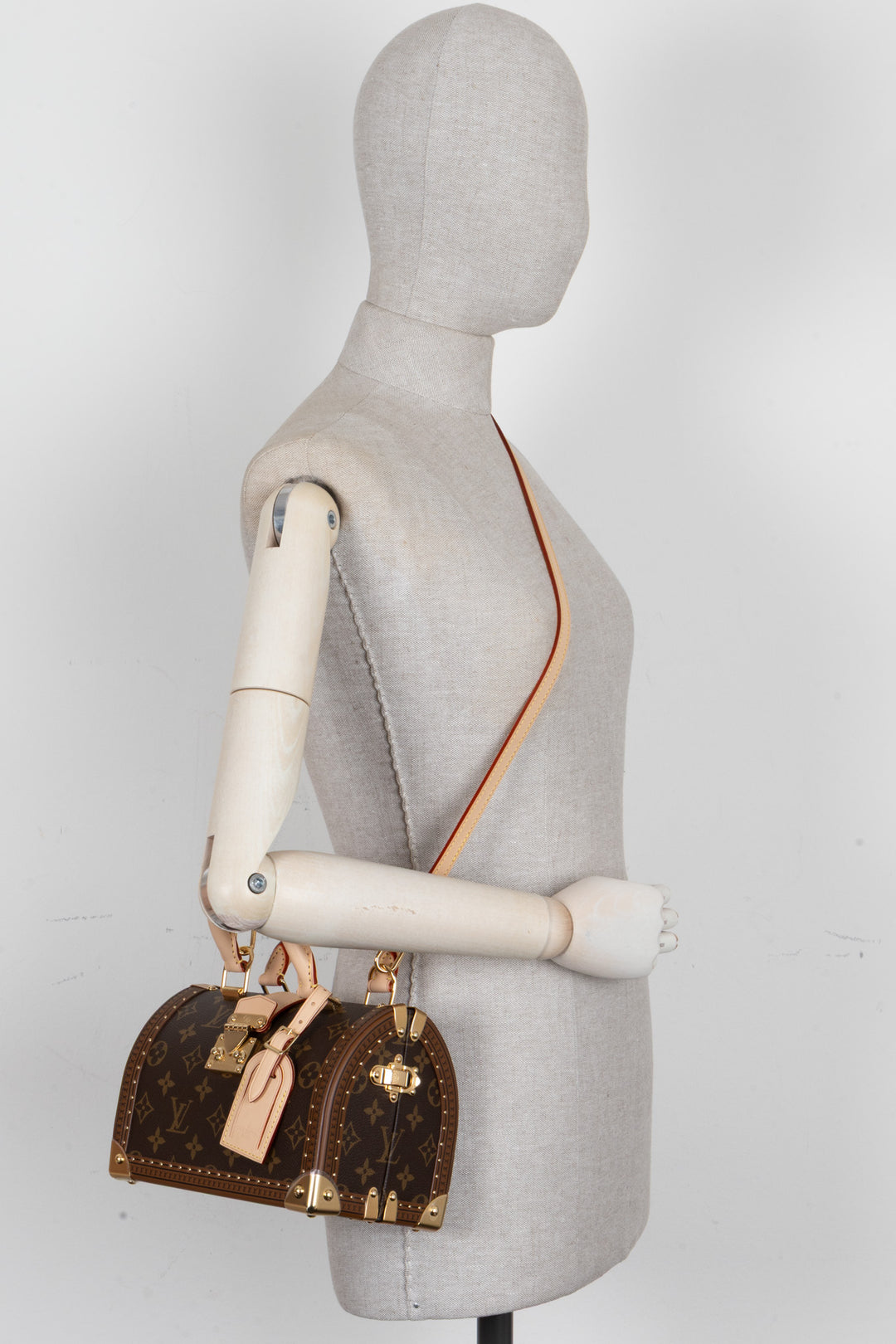 LOUIS VUITTON Speedy Trunk 20 Monogram