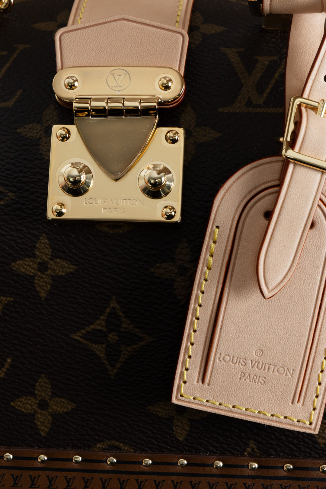 LOUIS VUITTON Speedy Trunk 20 Monogram