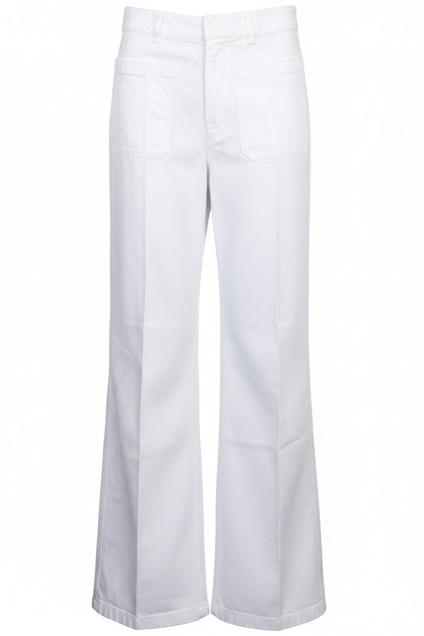 CHRISTIAN DIOR D04 Straight Jeans Denim White