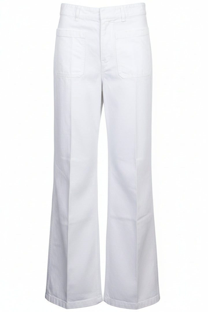 CHRISTIAN DIOR D04 Straight Jeans Denim White