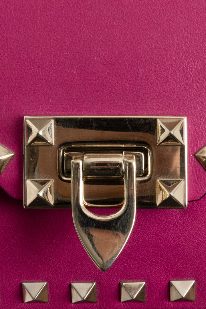 VALENTINO Rockstud Crossbody Bag Pink
