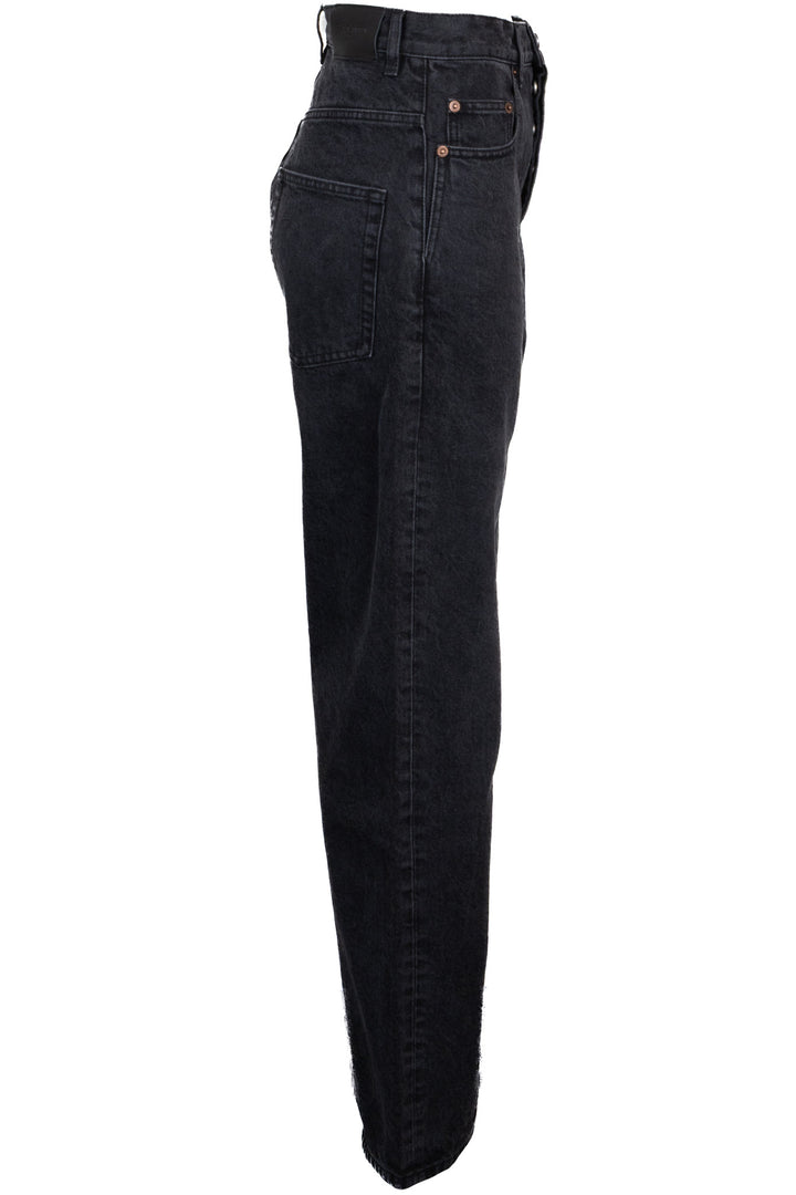 SAINT LAURENT Straight Jeans D73W Denim Grey