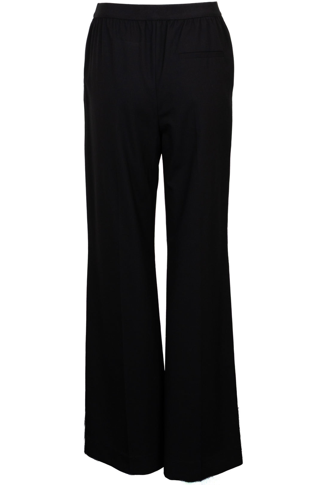 LOEWE Logo Wide Trousers Wool Black