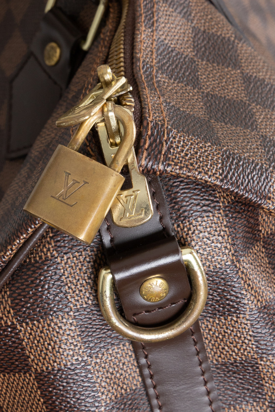 LOUIS VUITTON Speedy 35 Bandouliere Damier Ebene