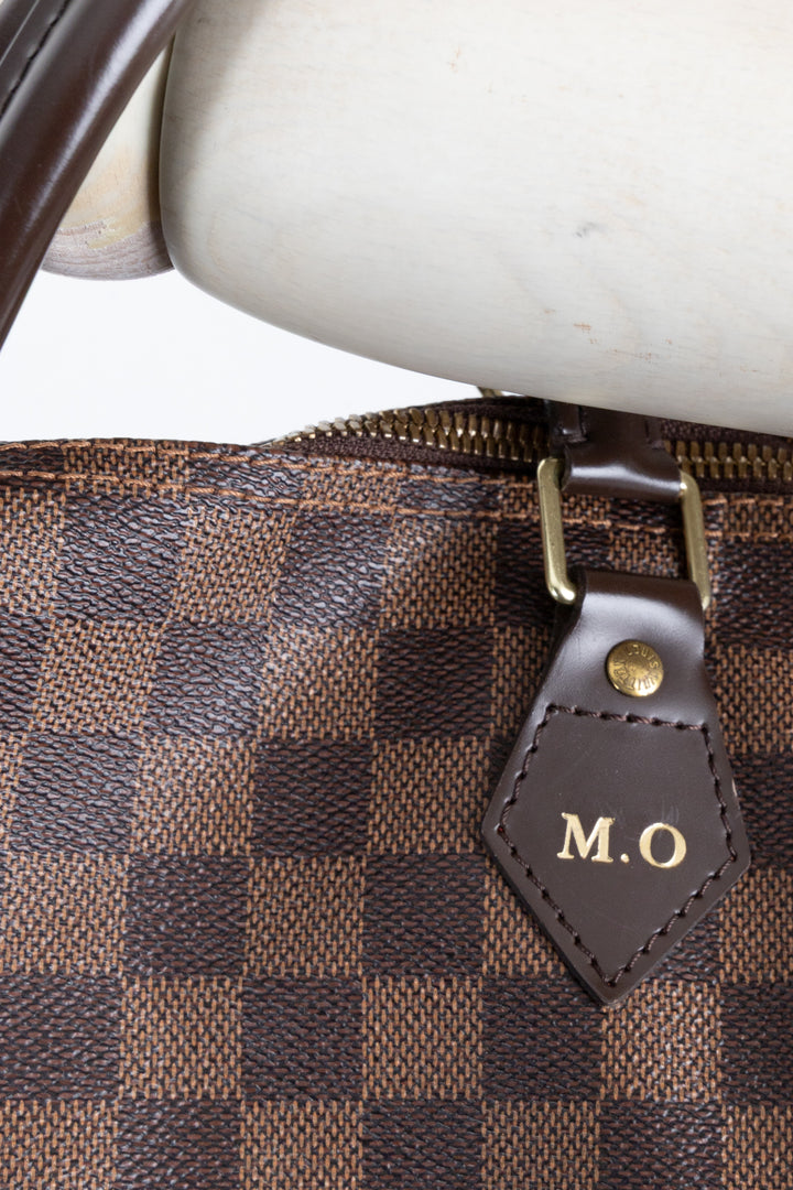 LOUIS VUITTON Speedy 35 Bandouliere Damier Ebene