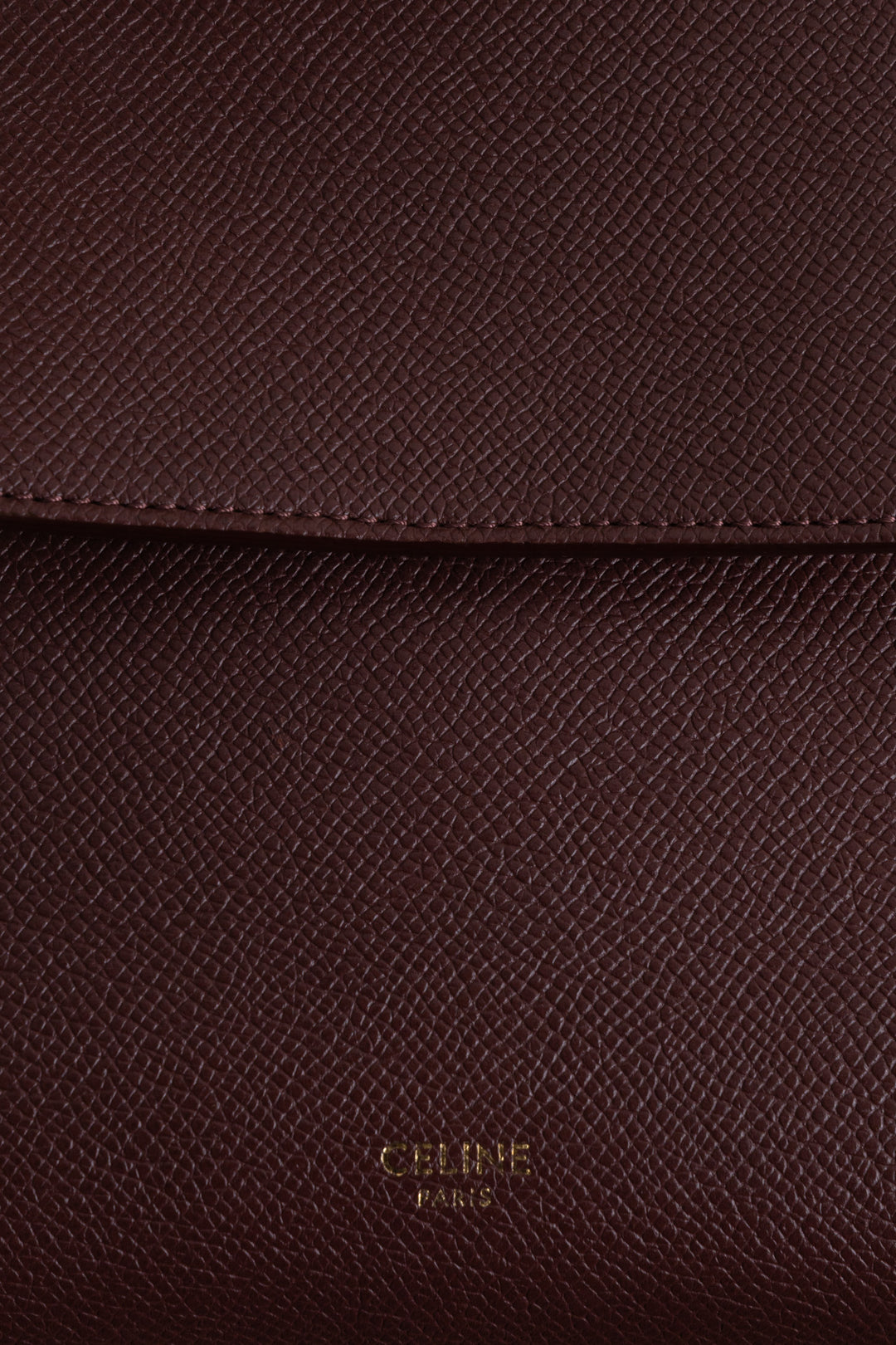 CELINE Nano Belt Bag Cuir Bordeaux
