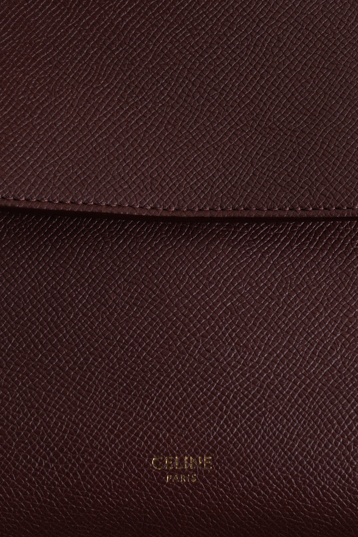 CELINE Nano Belt Bag Cuir Bordeaux