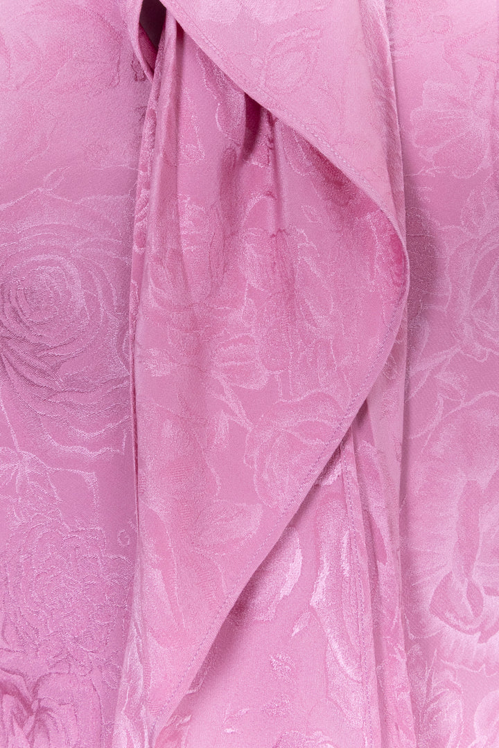 GUCCI Flower Blouse Silk Pink
