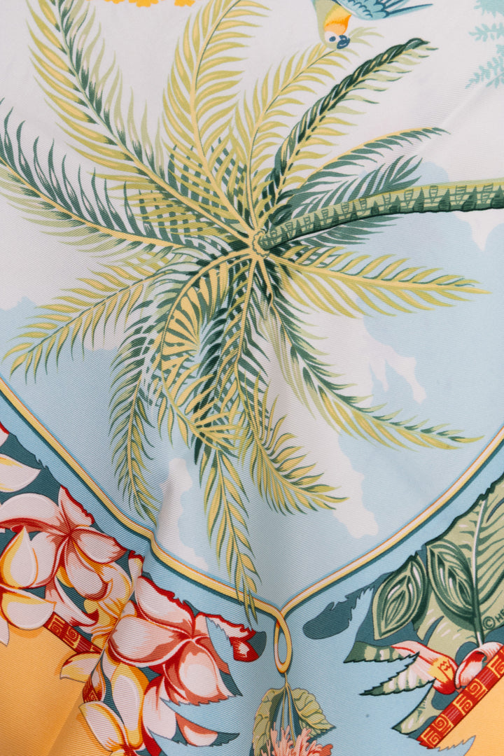 HERMÈS Aloha Carré 90 Silk Multicolor
