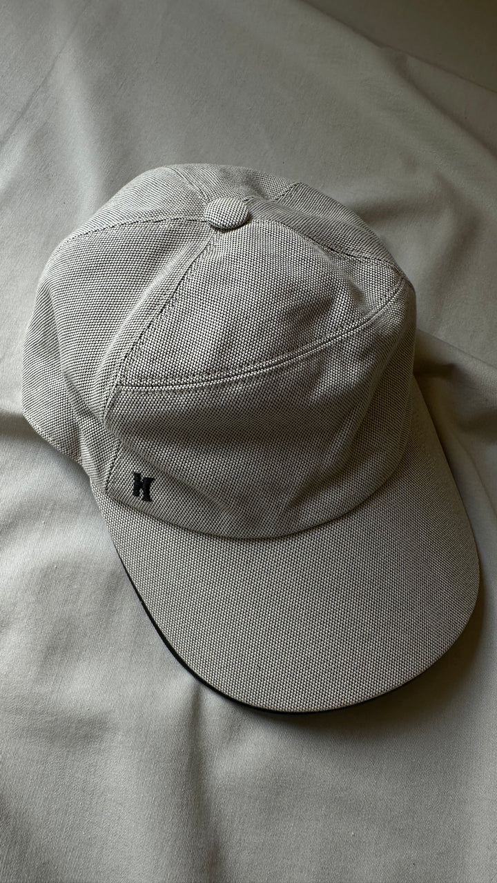 HERMÈS Baseball H Cap Grey