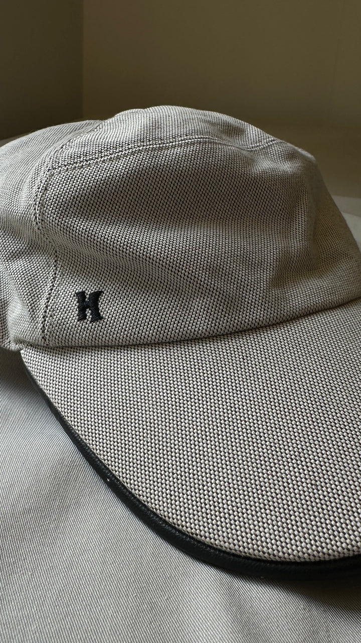 HERMÈS Baseball H Cap Grey