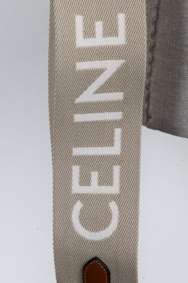 CELINE Bag Strap Canvas Beige Canvas Beige
