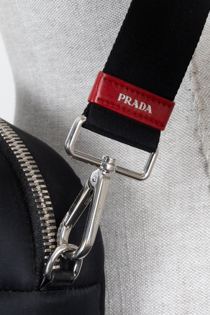 PRADA Padded Camera Bag Nylon Black