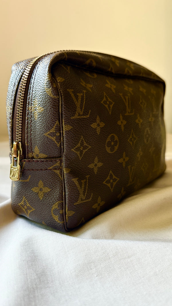 LOUIS VUITTON Cosmetic Pouch MNG Canvas