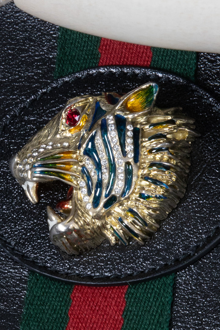 GUCCI Cabas Rajah Cuir Noir