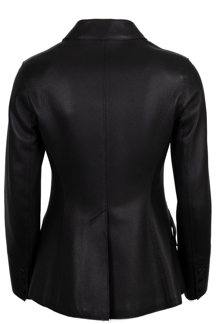 HERMÈS Equestrian Jacket Deer Leather Brown