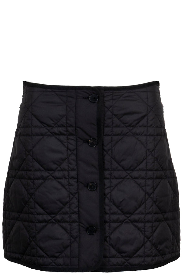 CHRISTIAN DIOR Macrocannaga Mini Skirt Black