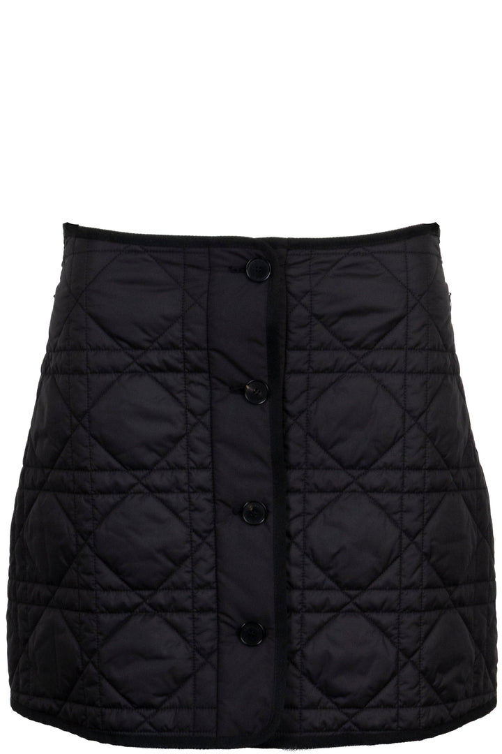 CHRISTIAN DIOR Macrocannaga Mini Skirt Black