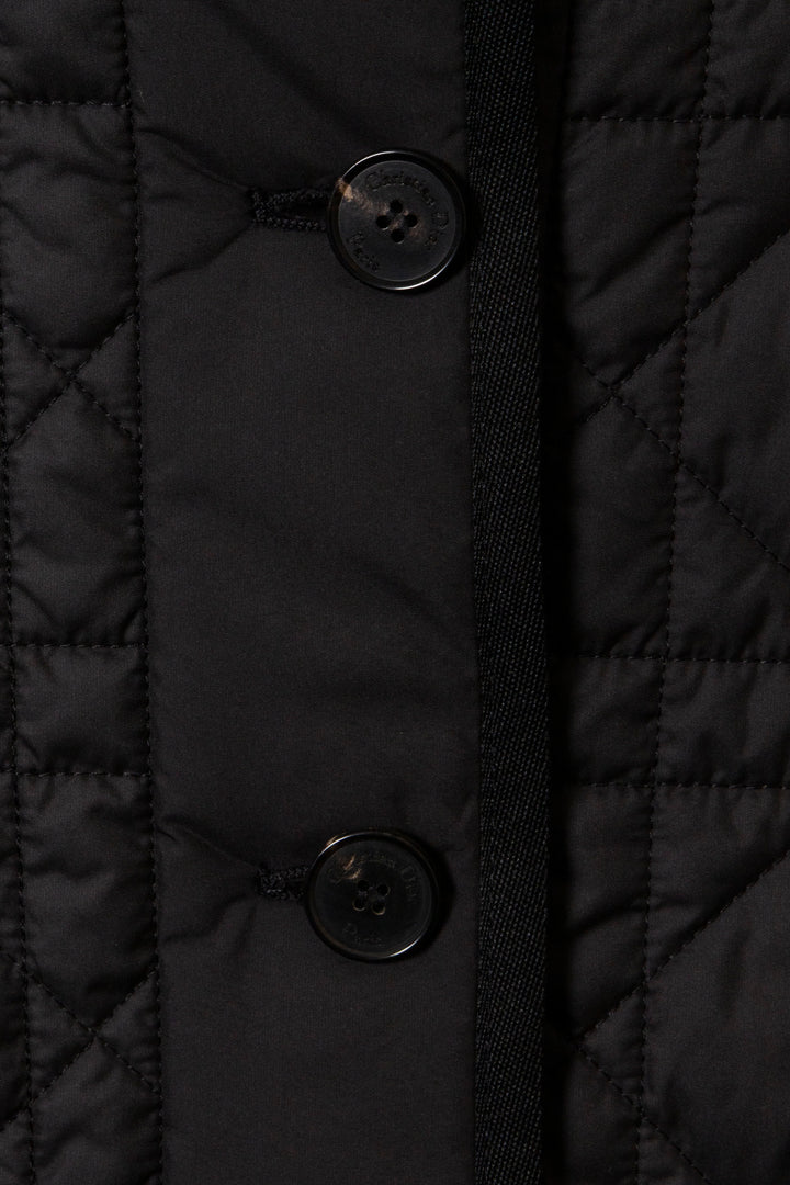CHRISTIAN DIOR Macrocannaga Mini Skirt Black