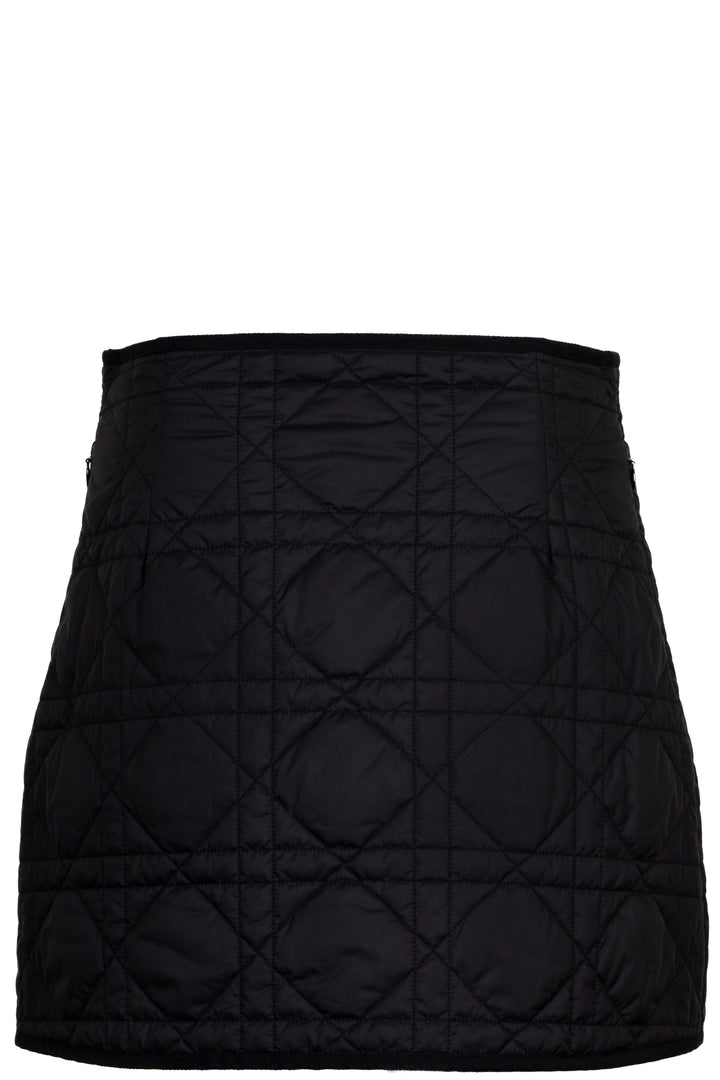 CHRISTIAN DIOR Macrocannaga Mini Skirt Black